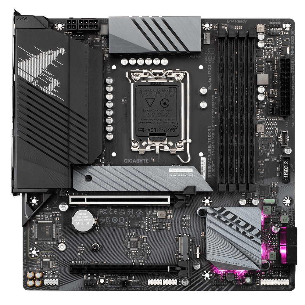 Mainboard Gigabyte B760M AORUS ELITE DDR4
